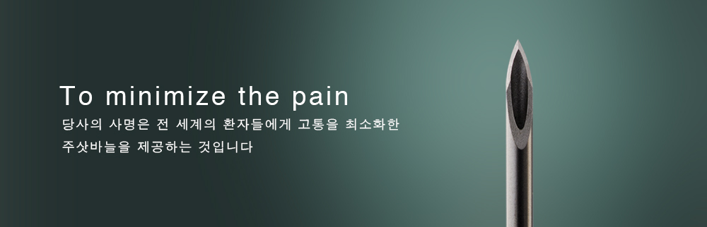 To minimize the pain